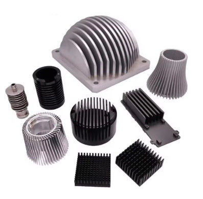 Custom Aluminum Heatsink 6063 Aluminium Heat Sink Extrusion 0.05mm Accuracy
