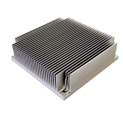 Custom Aluminum Heatsink 6063 Aluminium Heat Sink Extrusion 0.05mm Accuracy